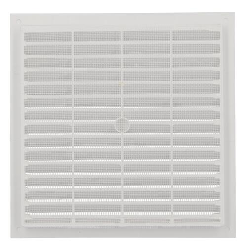 Grille men.reglem.carree 200 avec moustiquaire - NICOLL - 1B214