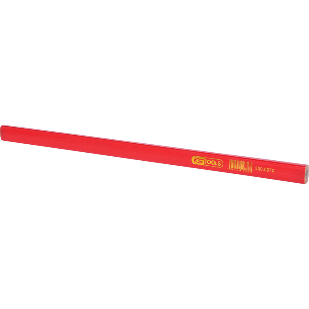 Crayons de charpentier, l.250 mm - la boîte de 12 crayons - KS TOOLS - 300.0070
