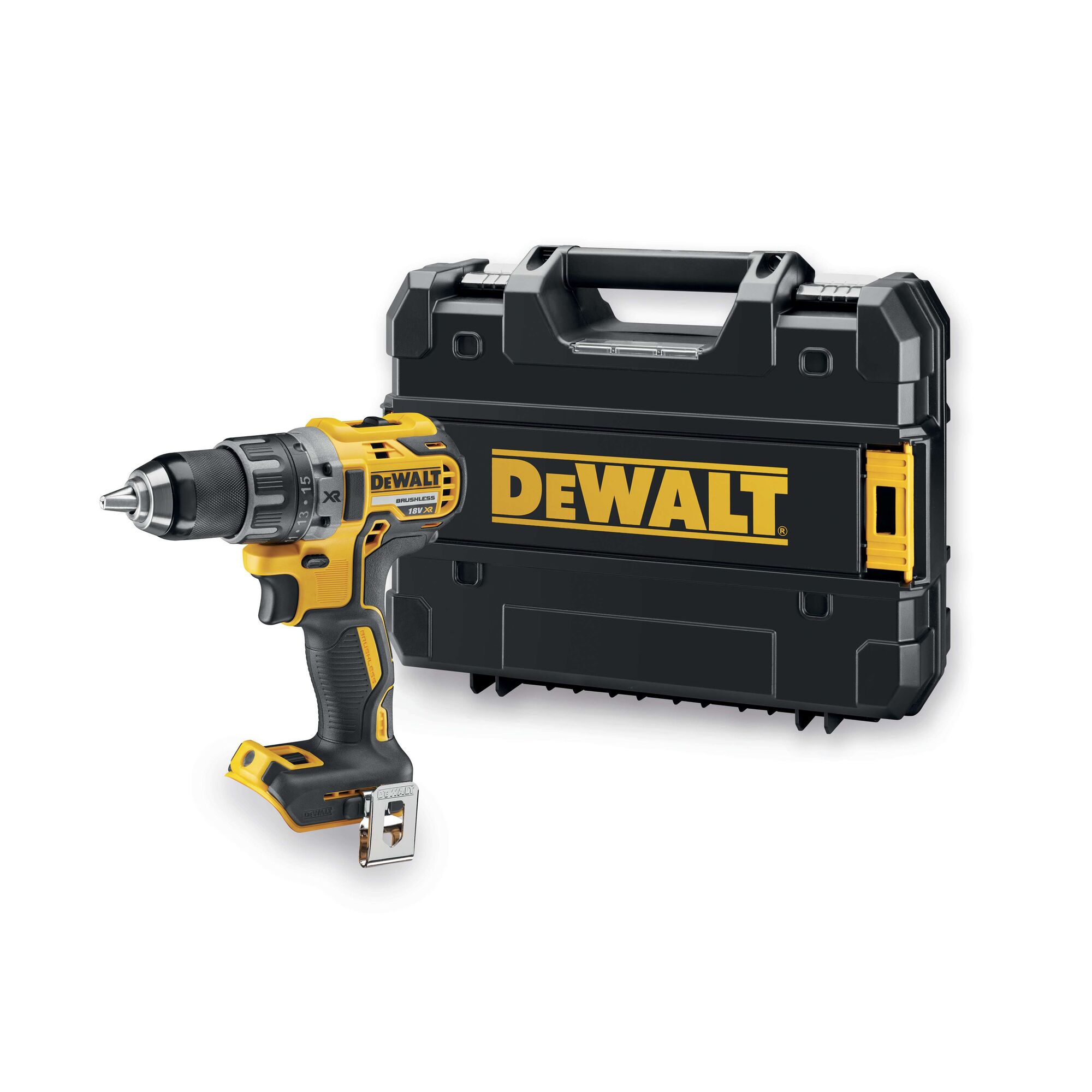 Perceuse visseuse Compacte XR 18V Brushless - coffret TSTAK DEWALT - DCD791NT-XJ