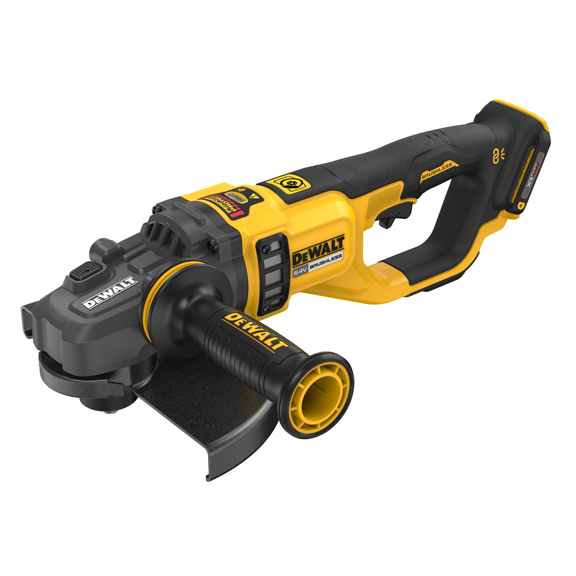 Meuleuse 230 mm XR FLEXVOLT 54V Brushless - Sans batterie ni chargeur, coffret DEWALT - DCG460NK-XJ