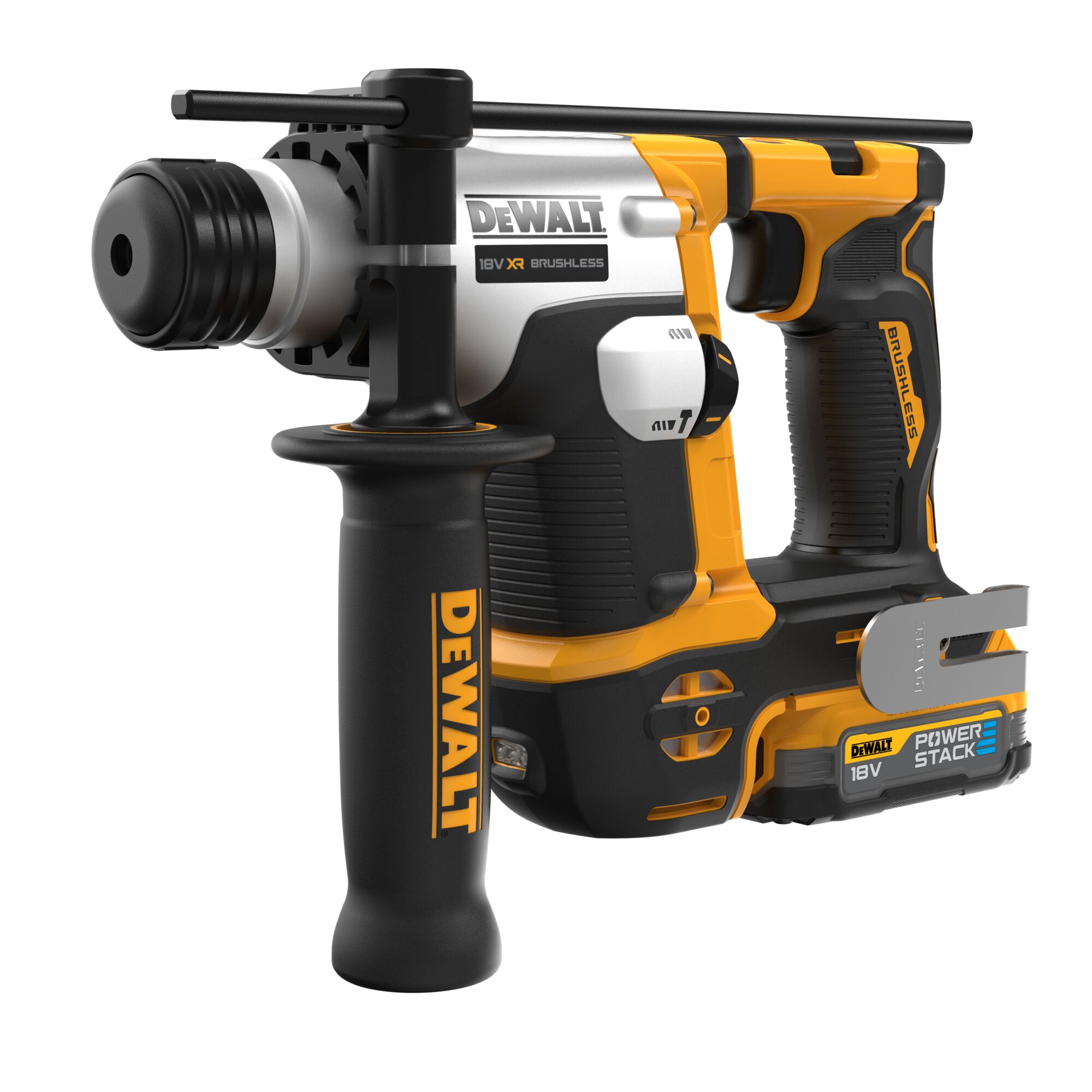 Perforateur SDS-plus XR 18 V 1,7 Ah Li-Ion Brushless 1,4 J - POWERSTACK DEWALT - DCH172E2T-QW
