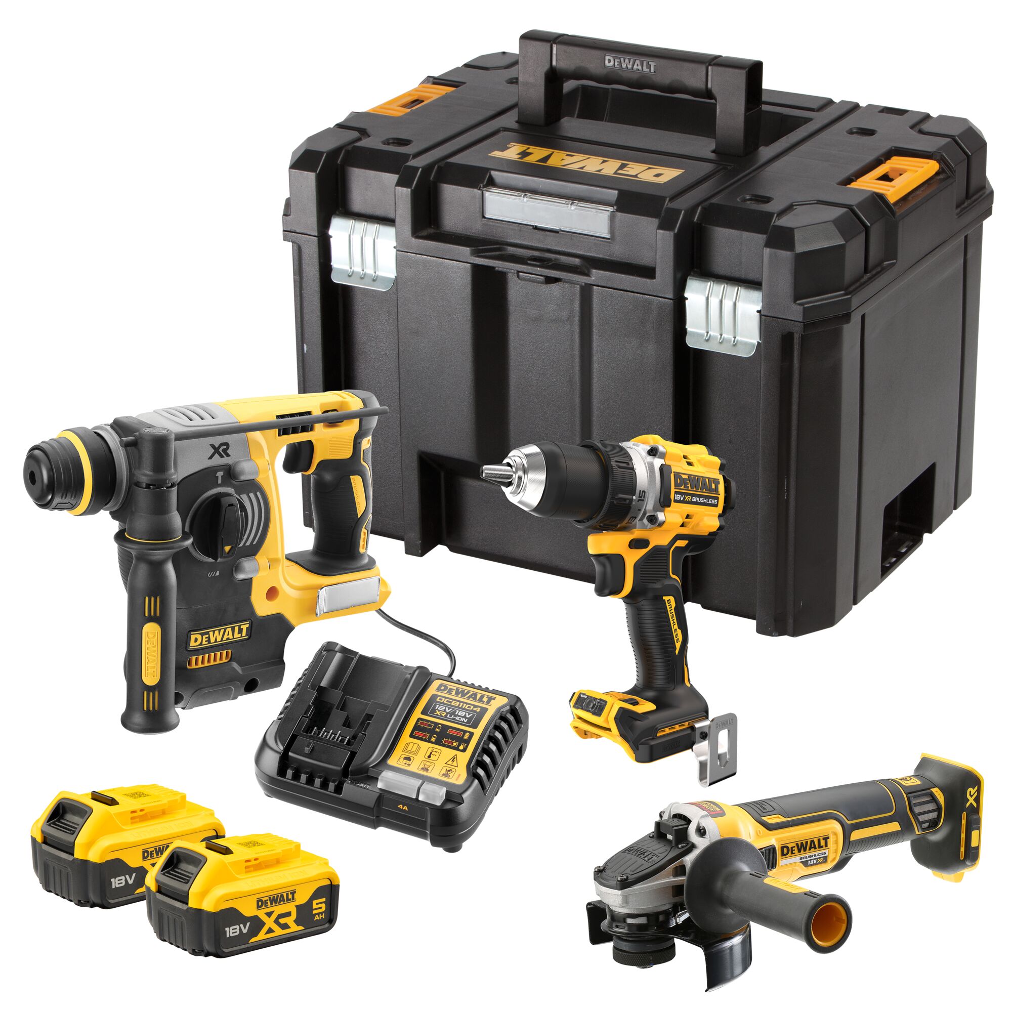 Kit 3 outils XR 18v 5ah LI-ION_x000D_ brushless - DEWALT - DCK330P2T-QW