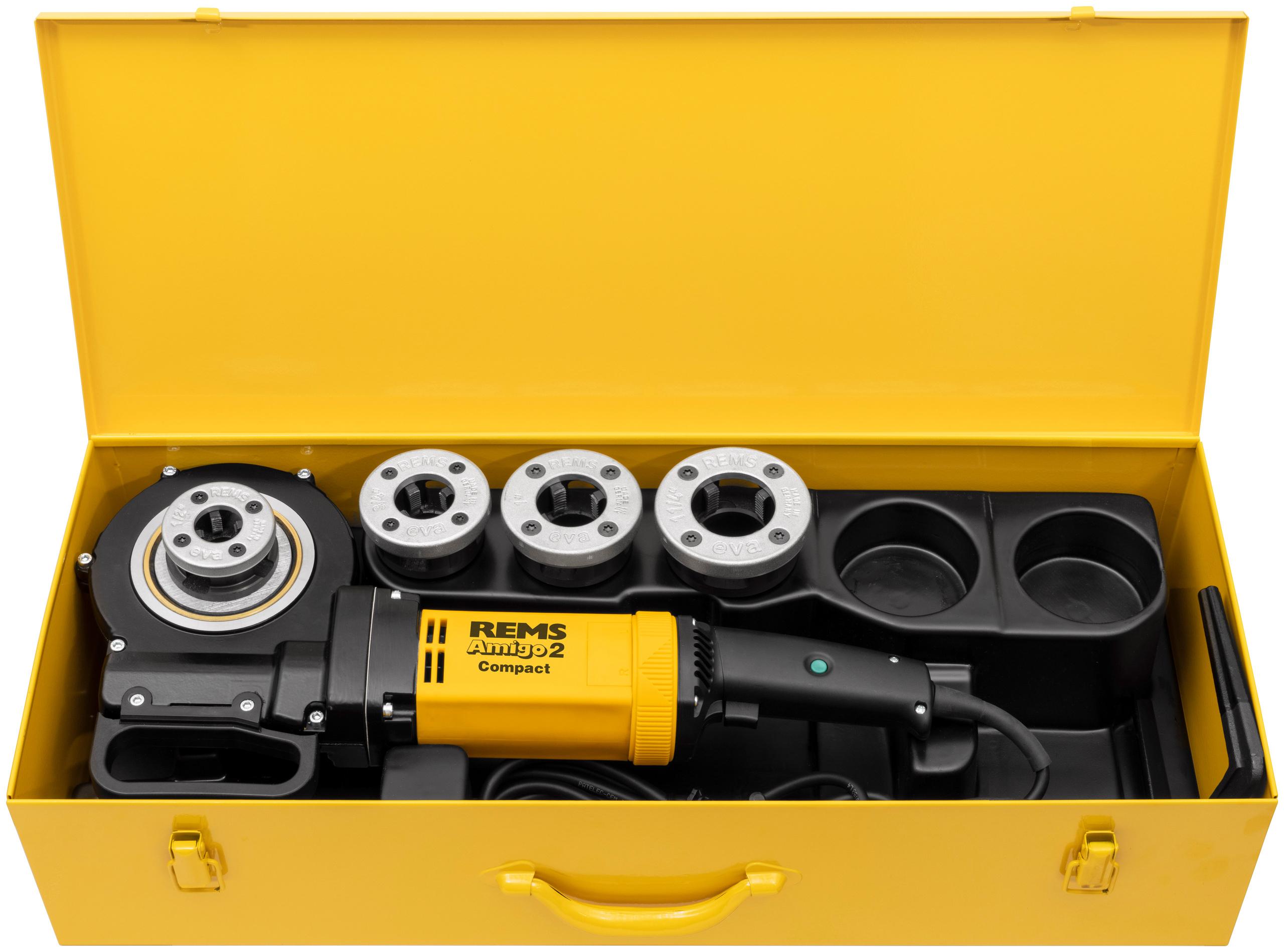 Amigo 2 Compact Set R 1/2+3/4+1+1.1/4'', filière électrique filaire REMS - 540023 R220