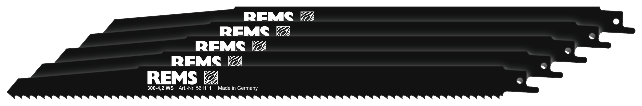 Lame de scie 300-4,2, pour bois et métal, paquet de 5 p REMS - 561111 R05