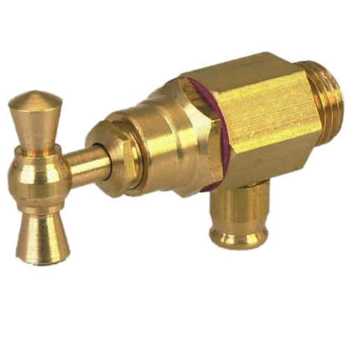 Robinet purgeur A BEC 1/8 BRUT 1/4 - GRK - 161-1D