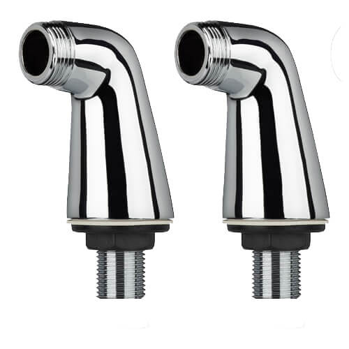 Ensemble 2 colonnettes LUXE 1/2"-3/4" - GRK - 5236-0