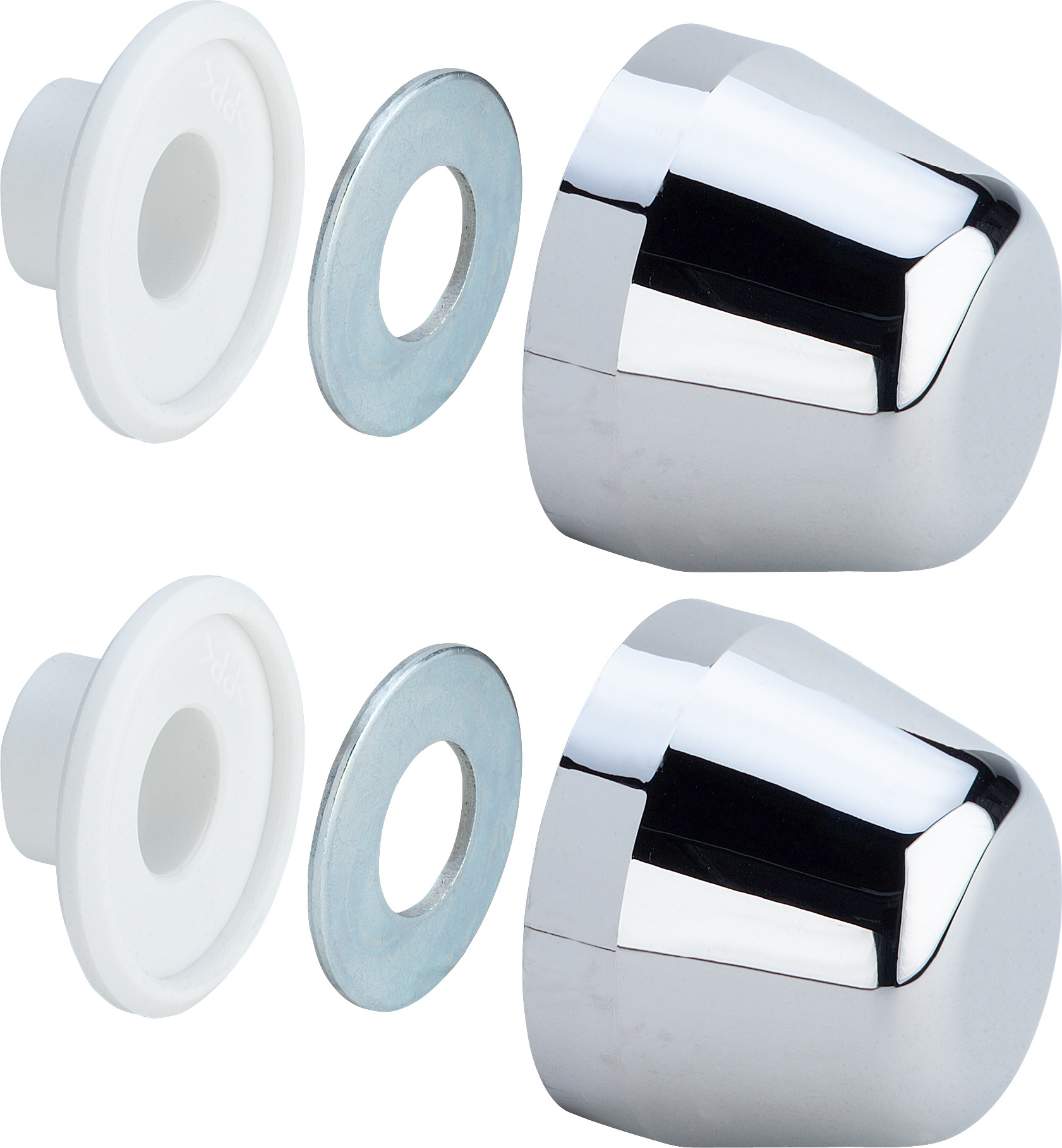 Set de montage modèle 3817.816-897 quantité dans le kit: 2 modèle: chromé - VIEGA - 107505