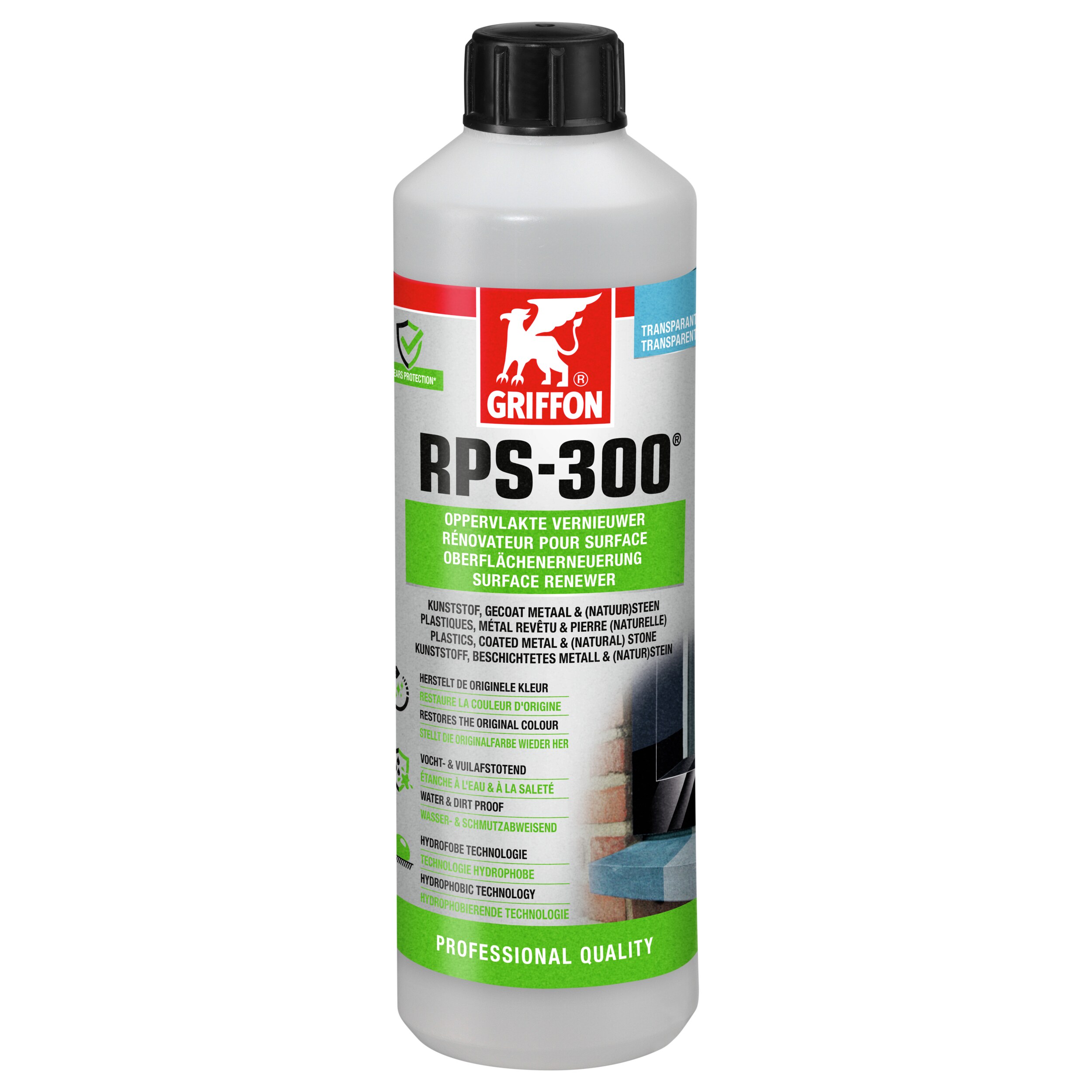 RPS-300 Rénovateur pour surfaces 500 ml l'origine sur aluminium PVC… - GRIFFON - 7000572