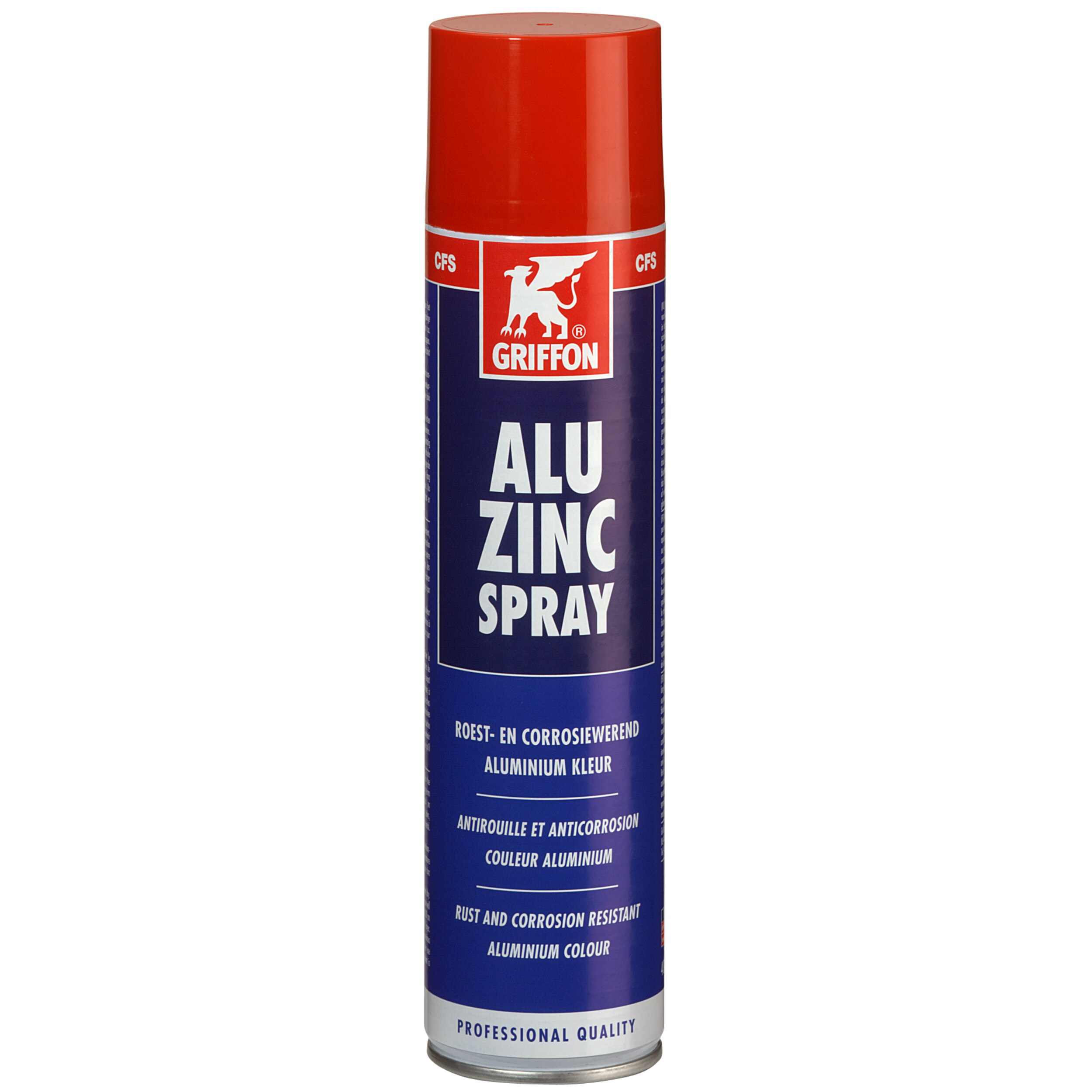 Alu Zinc Spray galvanisation à base de zinc aluminium aérosol 400 ML - GRIFFON - 1233515