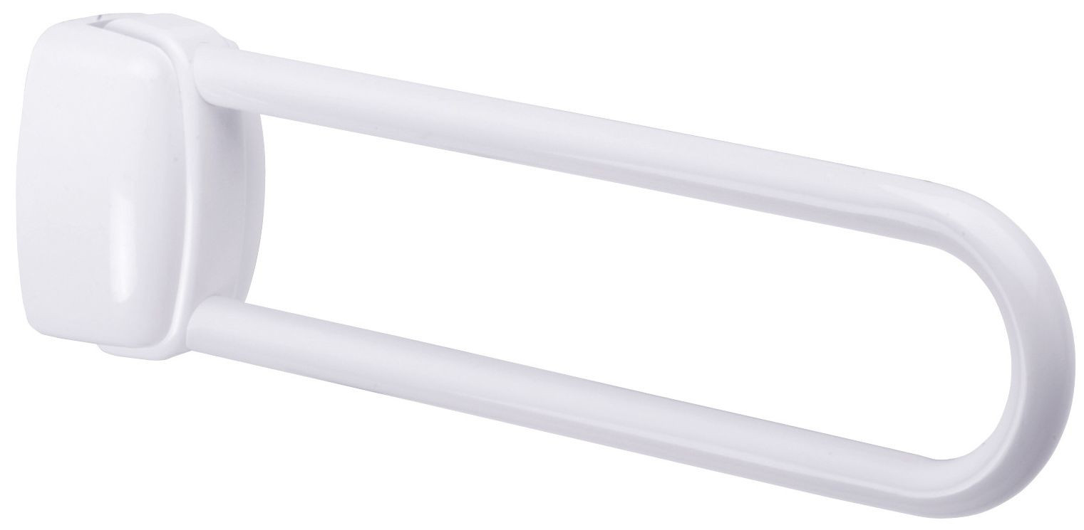 Barre relevable 77 mm, tube aluminium blanc Ø 30 mm, fixations invisibles PELLET - 048880