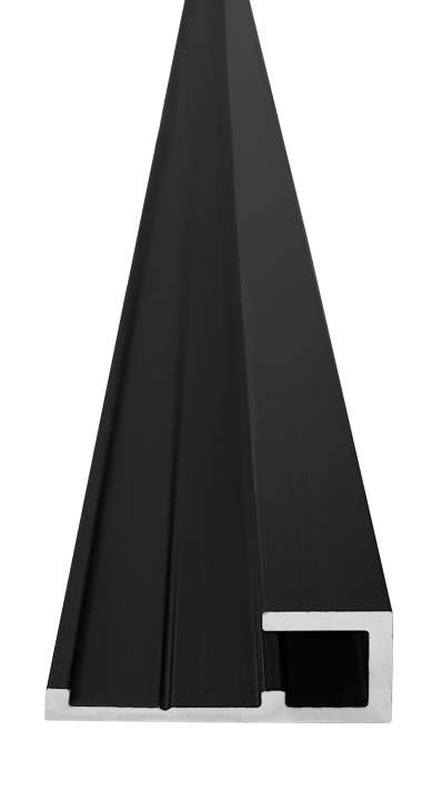 Profilé finition 2.55ml noir - VIPANEL - 1420000322