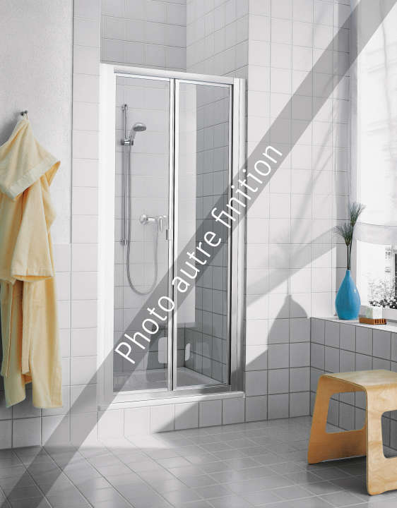 Paroi baignoire CADA CADFS L80 1.4M argent poli v.clair ROTH - 1404000855