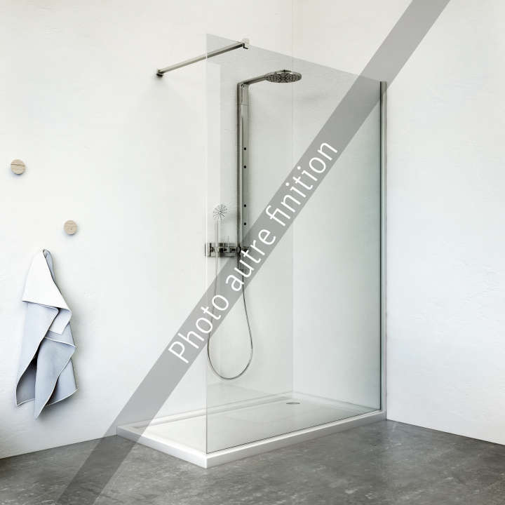 Paroi de douche fixe equi 120 V.cl/argent - ROTH - 1406000695