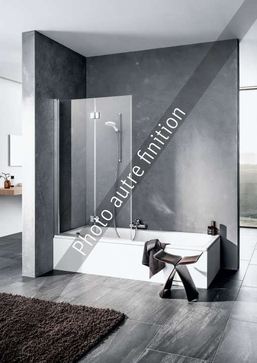 Paroi baignoire LIGA LI2PL L120 1.5M argent poli v.clair clean ROTH - 1403033554