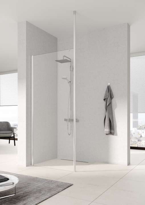Paroi walk-in PEGA PETWP L120 2M argent poli v.clair clean ROTH - 1403036191
