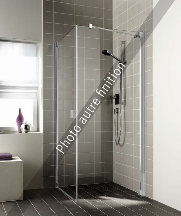 Paroi fixe RAYA RATOR L80 2M argent poli v.clair clean ROTH - 1403031591