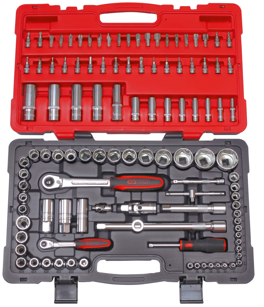 Coffret de douilles et accessoires ULTIMATE® 1/4" - 1/2", 111 pièces