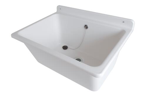Bac a laver pour fixation murale blanc - NICOLL - BACLAVB