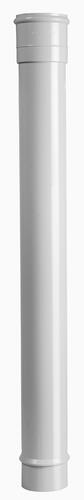 Dauphin droit esrhetique 1m pour tube descente TD80 gris - NICOLL - DDF10R