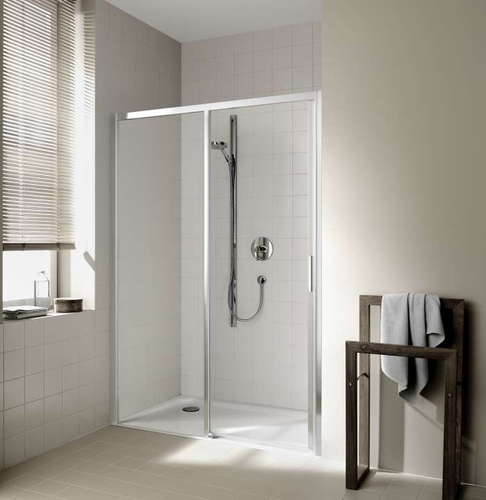 Paroi coulissante CADA XS CCD2L L120 2M argent poli v.clair ROTH - 1403036477