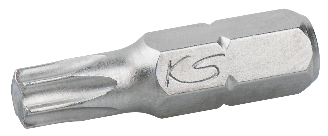 Boîte de 5 embouts de vissage torx®, l.25 mm - 1/4'' - T20 - KS TOOLS - 911.2319