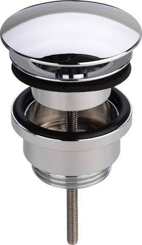 Bonde universelle Visign V1 laiton chromé obturable modèle 5438 1¼ 63 - VIEGA - 492670