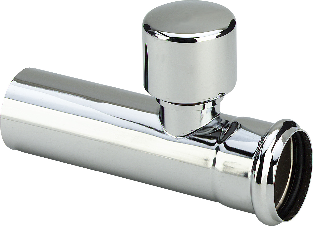 Tube laiton chromé, équipement, Manchon aérateur modèle 5694.5 DN 32 125 - VIEGA - 115524