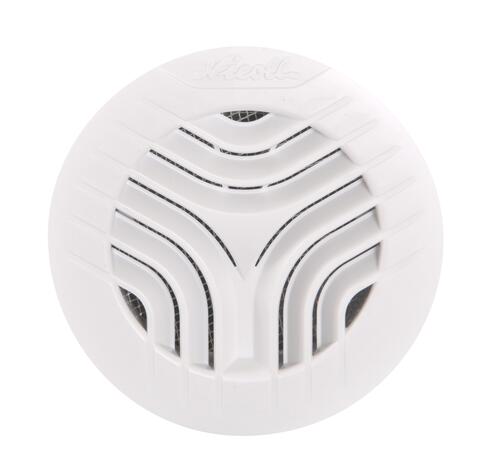 Grille d'aération ronde intérieure blanche, Ø 100, pour tube PVC, tuyau et gaine