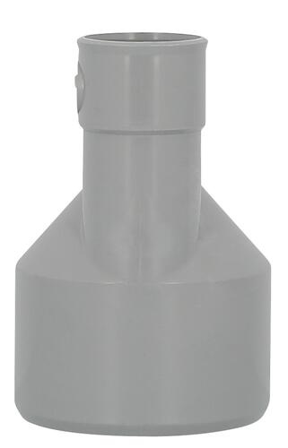 Réduction extérieure excentrée, Ø 75/32, mâle-femelle, à coller, gris, en PVC NICOLL - IP4