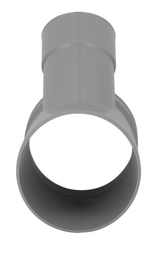 Culotte simple, Ø 160/100, mâle-femelle à 45°, à coller, gris, en PVC NICOLL - BZ54
