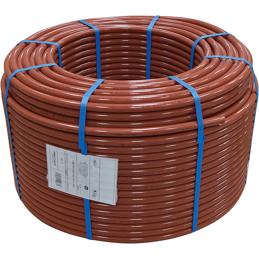 Tube polyéthylène réticulé (PER) nu plomb avec bao 13x16 - PB TUB - PERBAO16240