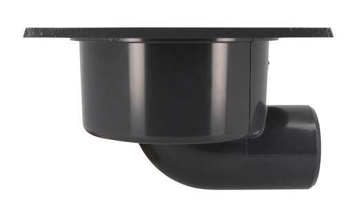 Siphon de cour 30x30 sortie horizontale Ø 90/100 SC1930 - NICOLL