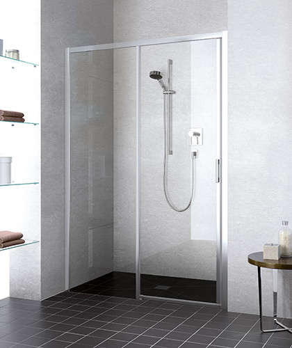 Paroi coulissante LIGA LID2L L140 2M argent poli v.clair clean ROTH - 1403030565