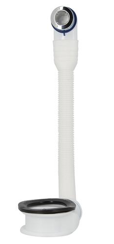 Intercalaire de bonde avec grille Ø 24 épaisseur cuve 10 20mm - NICOLL - 201152