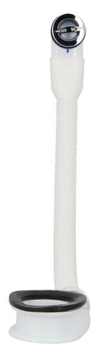 Intercalaire de bonde avec grille Ø 30 épaisseur cuve 10 20mm - NICOLL - 201127