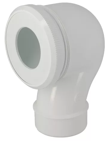 Pipe de WC à sortie verticale, en PVC blanc, Ø 100 NICOLL - CWP33