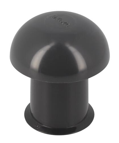 Chapeau ventilation sans anti insecte Ø 40 ardoise - NICOLL