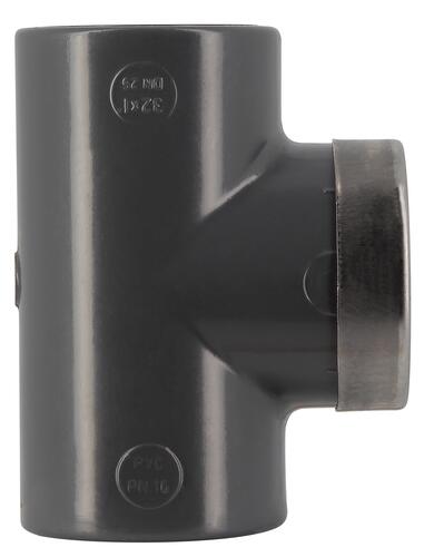Te mixe 90° Ø 32 renforce taraude Ø 26-34 32x1 - NICOLL - TT32F