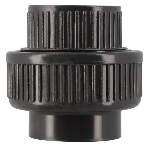 Unions 3 pièces à coller, Ø 40 mm, en PVC pression anthracite NICOLL - N40F