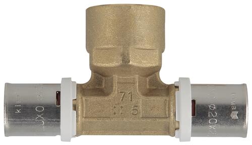 Té fluxo à sertir à viss d.20x3/4f - NICOLL - FLT2020F