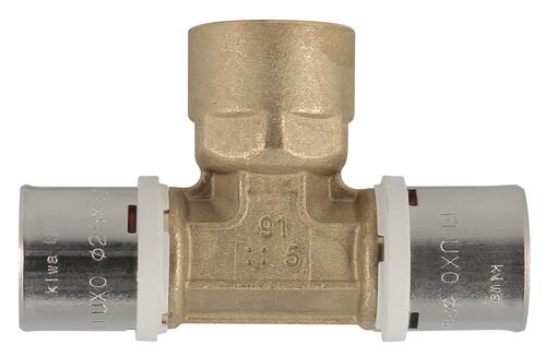 Té fluxo à sertir à viss d.26x3/4f - NICOLL - FLT2620F