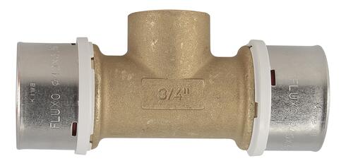 Té fluxo à sertir à viss d.40x3/4f - NICOLL - FLT4020F