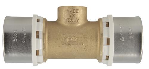 Té fluxo à sertir à viss d.50x3/4f - NICOLL - FLT5020F