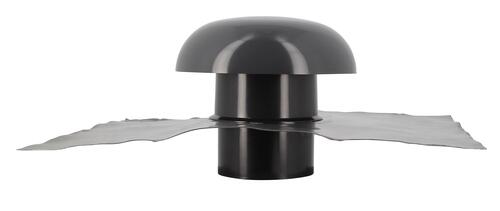 Chapeau ventilation avec collerette etacheite 45x33 Ø 110 - NICOLL - CD11