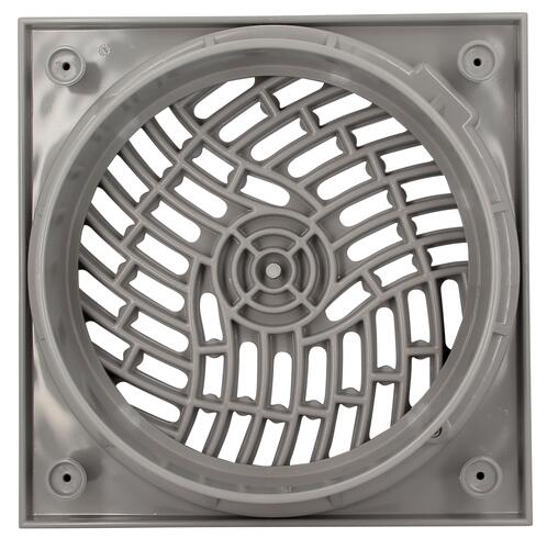 Grille ronde avec cadre Ø 315 femelle - NICOLL - COGEFT