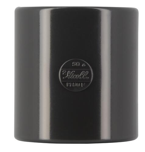 Manchon à coller, femelle-femelle, Ø 50 mm, en PVC pression anthracite NICOLL - M50F
