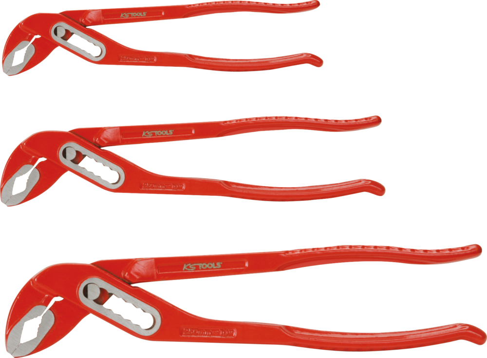 Jeu de 3 pinces multiprises 7", 10" et 12"