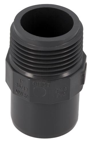 Embout pres. PVC 25/32 mâle-femelle 1" - NICOLL - E2526F