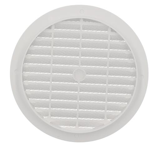 Grille men.ronde tuyau fibre 125 mous