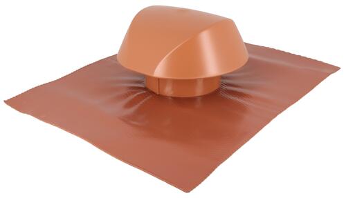 Chapeau de ventilation ATEMAX 45 x 33 cm Ø100 terracotta - NICOLL - VVE10T
